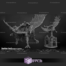 february 2022 dragon's lake miniature 3d print model - Mito3D