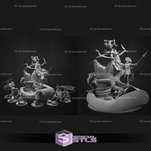 février 2022 Kraken voûte miniature 3d print model - Mito3D