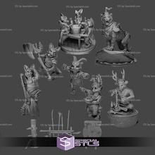 february 2022 naga minis miniature 3d print model - Mito3D