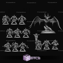 february 2022 raven twin miniature 3d print model - Mito3D