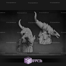 february 2022 roleplaying miniature 3d print model - Mito3D