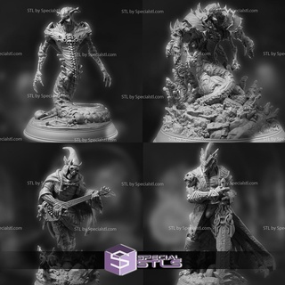 february 2023 dungeon masters stash miniatures 3d print model - Mito3D