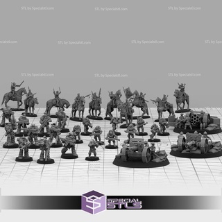 february 2023 good game wargame miniatures 3d print model - Mito3D