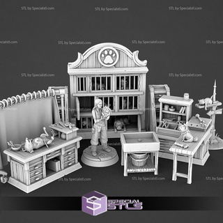 february 2023 stl miniatures 3d print model - Mito3D