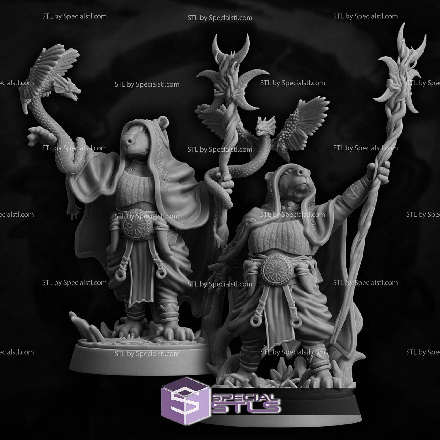 février 2024 ésotérique miniatures specialstl 3D print model - Mito3D