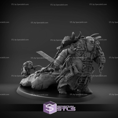 february 2024 clay beast creation miniatures specialstl 3d print model - Mito3D