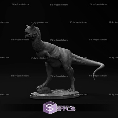 febrero 2024 dinosaurio perro miniaturas especialstl 3d print model - Mito3D