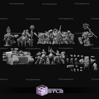 février 2024 guerre ours éternel miniatures specialstl 3d print model - Mito3D