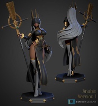weiblich Anubis Fan Art 3d print model - Mito3D