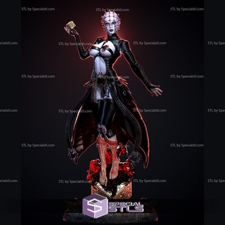 female pinhead hellraiser 3d print model - Mito3D