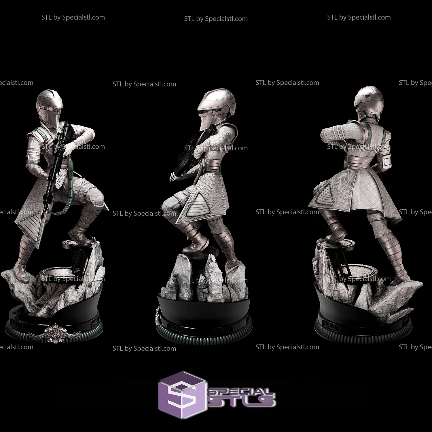 fennec shand ming Star Kriege 3D print model - Mito3D