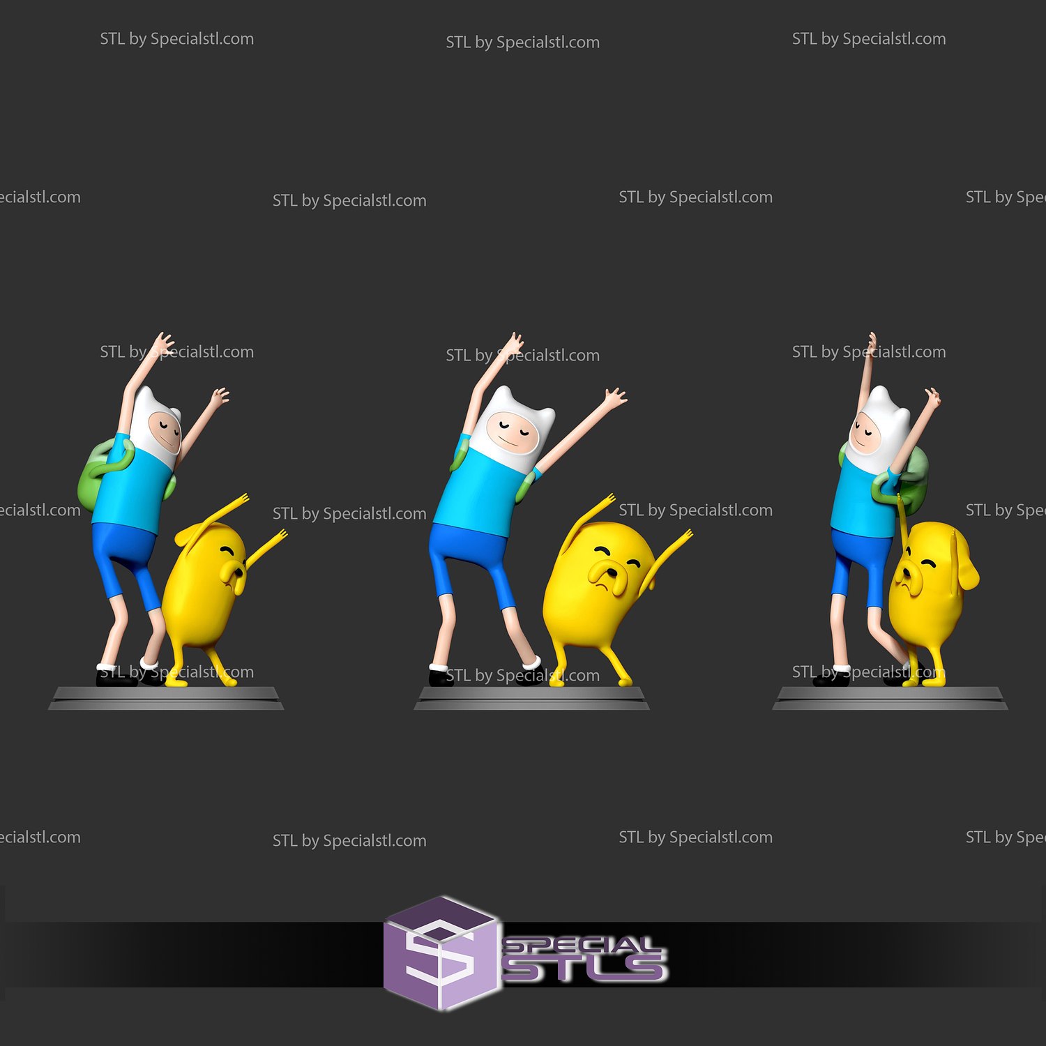 finn Jake macera zaman 3d model 3D print model - Mito3D