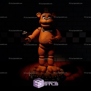 geceler Freddy Freddy Fazbear hazır 3d Yazdır geceler Freddy Freddy Fazbear hazır 3d Yazdır 3d print model - Mito3D