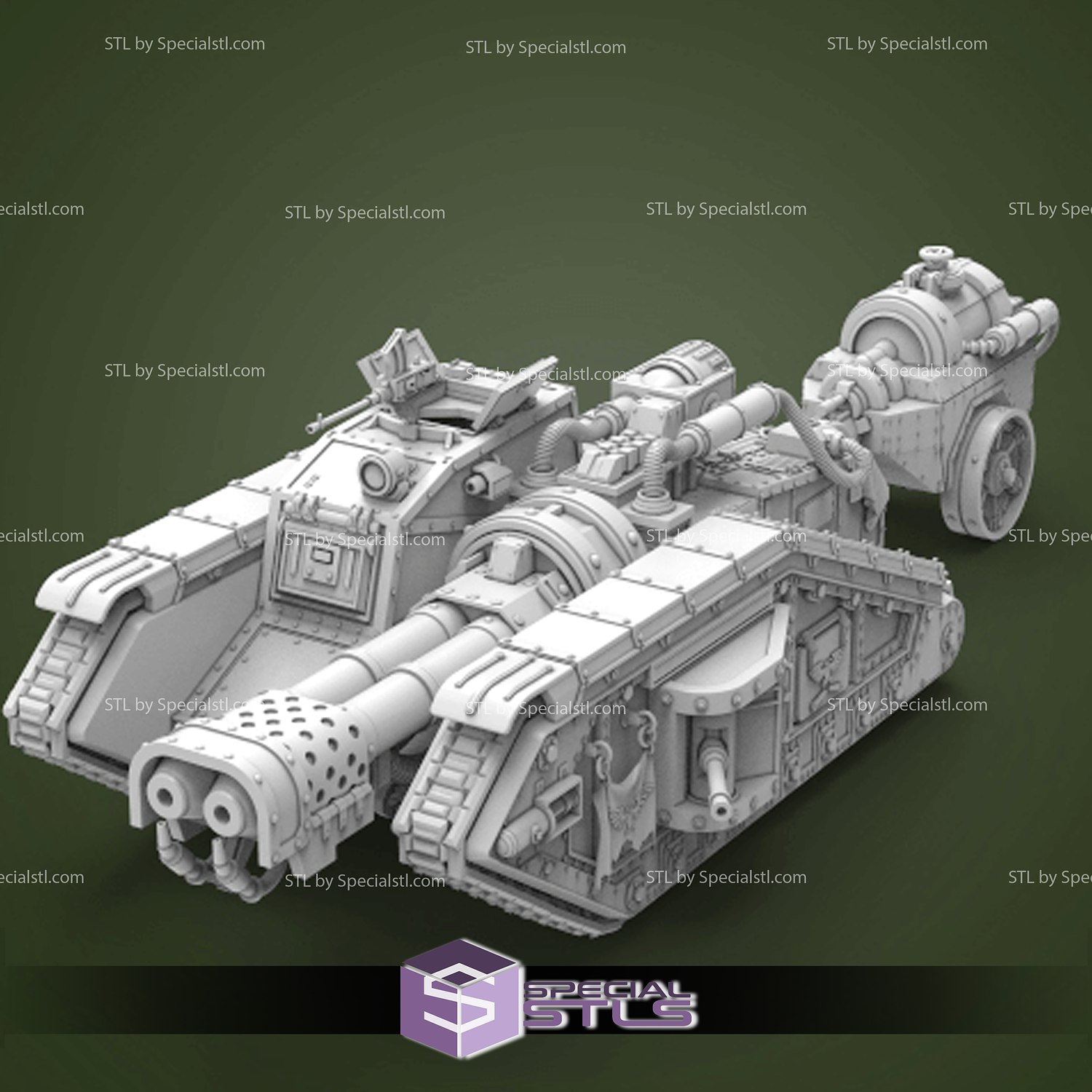 flamethrower tank stl files 3D print model - Mito3D