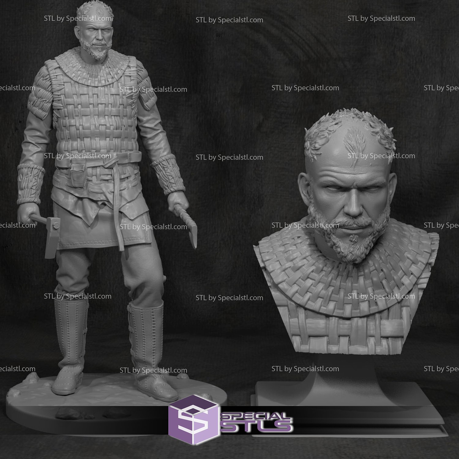 floki 2 versione vichinghi 3D print model - Mito3D