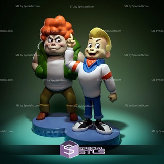 fred red herring pup named scooby doo ready 3d print 3d print model - Mito3D