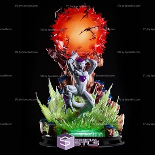 Frieza stl Dateien Tod Ball Dragon 3d print model - Mito3D