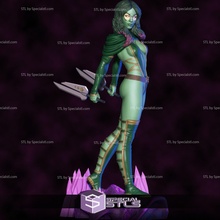 Gamora Stehen Wächter Galaxis 3d print model - Mito3D