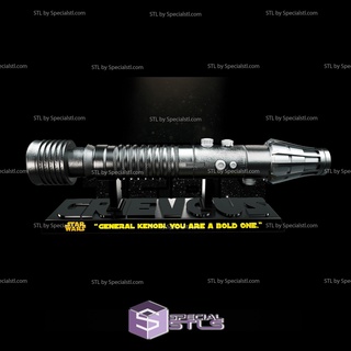 generale grave spada laser stella guerre 3d Modelli 3d print model - Mito3D