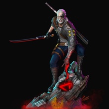 Geralt siberpunk 2077 3d print model - Mito3D