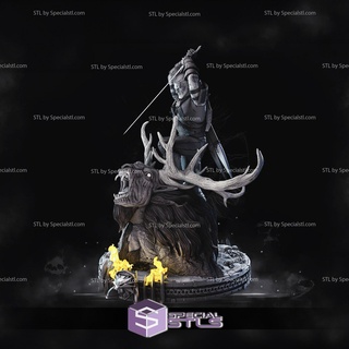 Geralt Rivia aksiyon 3d baskı heykelcik Cadı stl Dosyalar 3d print model - Mito3D