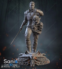 Geralt Rivia v2 Henry Cavill Cadı 3d print model - Mito3D