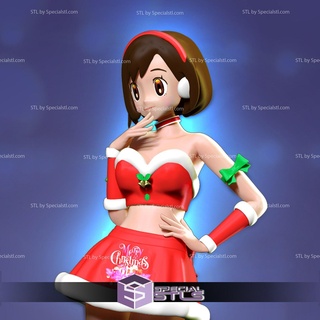 gloria Pokemon santa Natale vestito 3d stampabile 3d print model - Mito3D