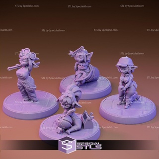 goblin mechanics collection stl files 3d print model - Mito3D