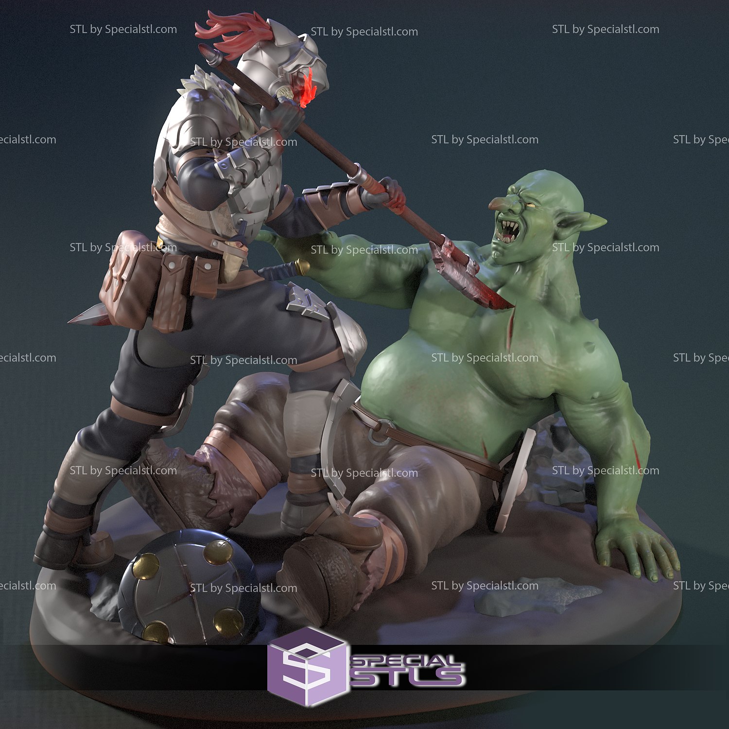 goblin slayer hob-goblin 3D print model - Mito3D