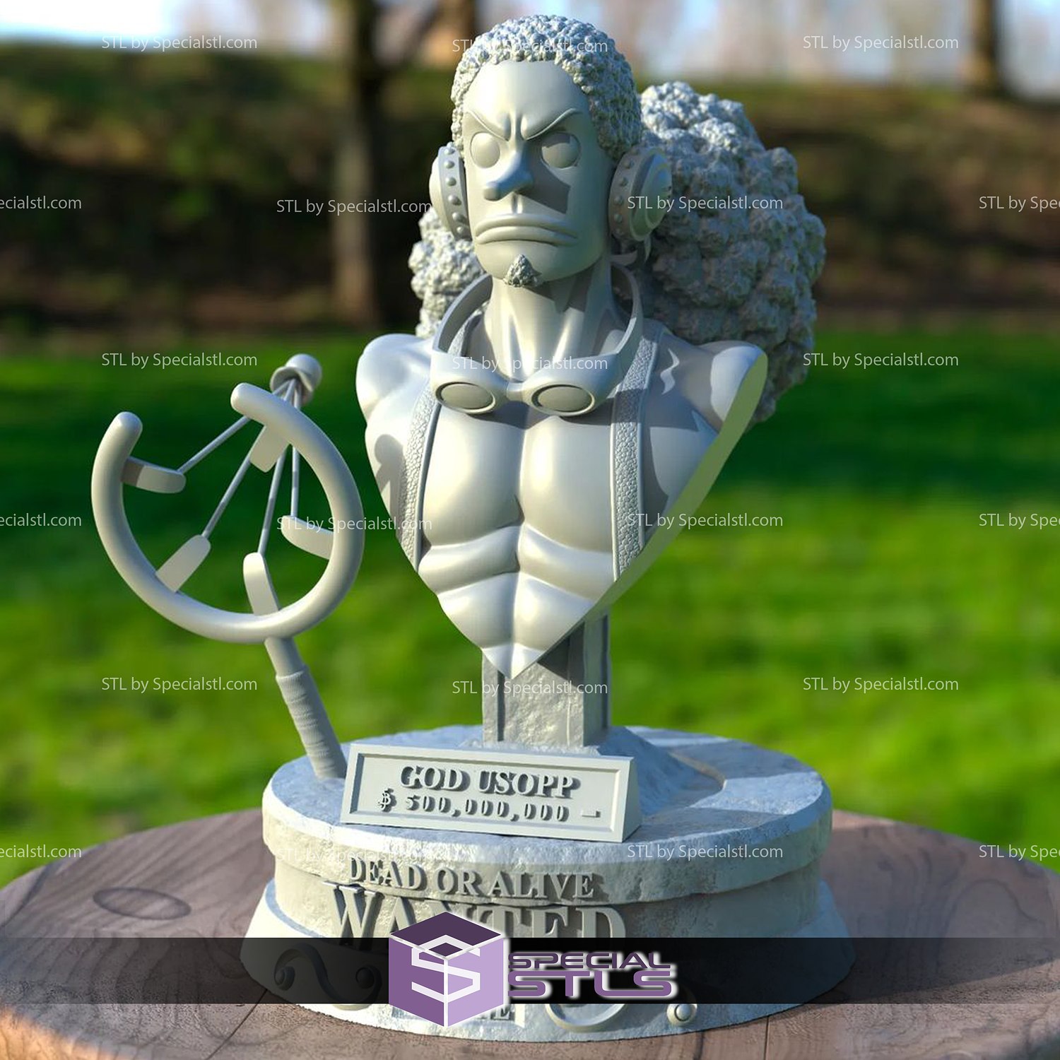 Deus usopp fracasso 3D print model - Mito3D