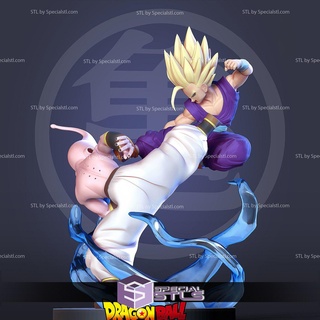 gohan enfant bats buu stl dossiers Dragon Ball 3d print model - Mito3D