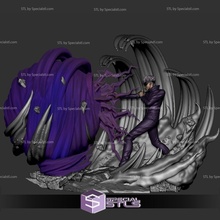 gojo satoru cavo viola jujutsu kaisen 3d print model - Mito3D
