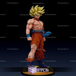 Goku namek 3d Modell Stehen 3d print model - Mito3D