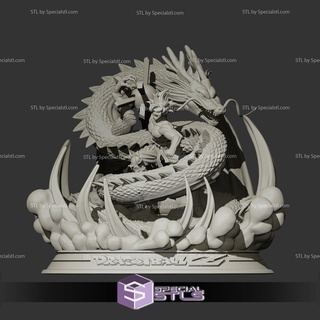 goku Puissance dragon Shenron prêt 3d impression 3d print model - Mito3D