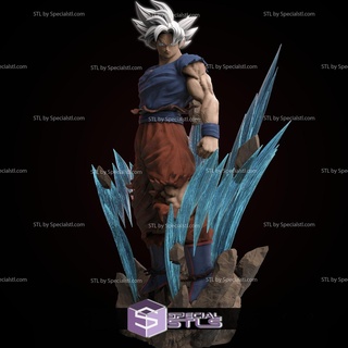 Goku pé 2 versão 3d print model - Mito3D
