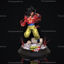 goku Süper Saiyan 4 3d print model - Mito3D
