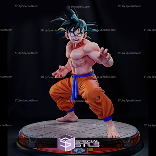 Goku Treinamento 3d print model - Mito3D