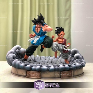 Goku uub 3d drucken stl Dragon Ball Modell 3d print model - Mito3D