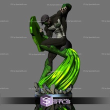 green lantern defending dc 3d print model - Mito3D