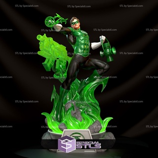 green lantern gun 3d printing figurine 3d print model - Mito3D