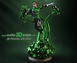 vert lanterne v2 dc 3d print model - Mito3D