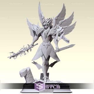 Hades 3d model ayakta aziz Seiya 3d print model - Mito3D