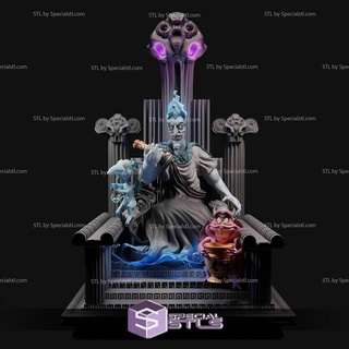 hades trono 3d print model - Mito3D