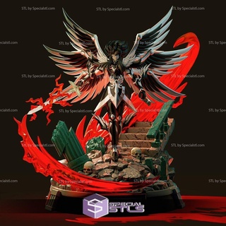 Hades v3 stl Dosyalar aziz Seiya 3d baskı heykelcik 3d print model - Mito3D