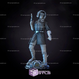 traje esquiar 3d impresión figurilla estrella guerras stl archivos 3d print model - Mito3D