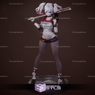 Harley Quinn 2b Fan Art 3d print model - Mito3D