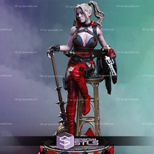 Harley Quinn cadeira 3d print model - Mito3D