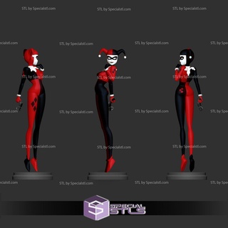 Harley Quinn palyaço v6 3d Yazdır model 3d print model - Mito3D