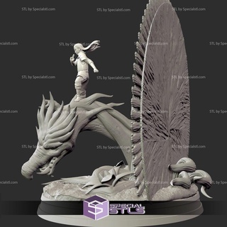 Hashirama Senju Odun Ejderha 3d print model - Mito3D