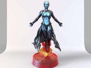 hell priestess fanart 3d print model - Mito3D